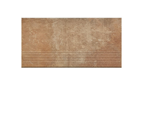 Фронтальная клинкерная ступень простая Paradyz Scandiano Rosso 300 x 600 x 11 мм.