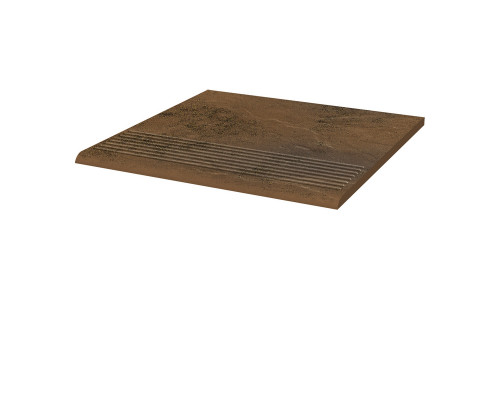Фронтальная клинкерная ступень простая Paradyz Semir Beige 300 x 300 x 11 мм.