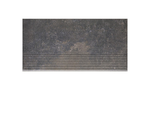 Фронтальная клинкерная ступень простая Paradyz Viano Antracite 300 x 600 x 11 мм.