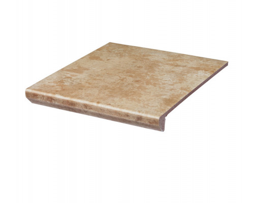 Фронтальная клинкерная ступень с капиносом Paradyz Ilario Beige 330 x 299 x 11 мм.