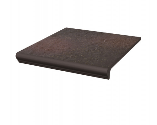 Фронтальная клинкерная ступень с капиносом Paradyz Semir Rosa 330 x 300 x 11 мм.