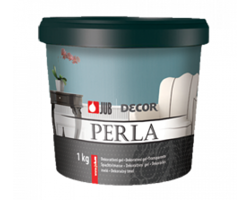 Гель декоративный акриловый DECOR Perla №02 золото 1л. (6/384) "JUB"