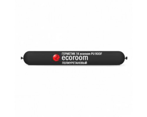 Геметик однокомпонентный полиуретановый для кровли 1K Ecoroom PU ROOF серый 600 мл.