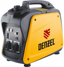 Генератор инверторный GT-2100i, X-Pro 2.1 кВт, 220 В, бак 4,1 л, ручной старт Denzel