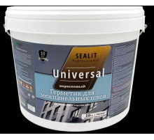 Герметик акриловый однокомпонентный для межпанельных швов Sealit Universal белый 5 л.