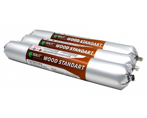 Герметик акриловый силиконизированный Sealit Wood Standart Липа 600 мл.
