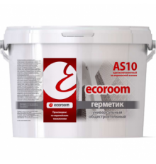 Герметик акриловый универсальный Ecoroom AS 10 белый 7 кг.