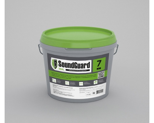 Герметик акриловый виброакустический Soundguard Seal 7 (5л. / 7кг.) 291062