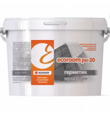 Герметик двухкомпонентный полиуретановый для межпанельных швов Ecoroom PU 20 белый 12,5 кг.