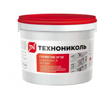 Герметик двухкомпонентный полиуретановый Технониколь 2К белый 12 кг.