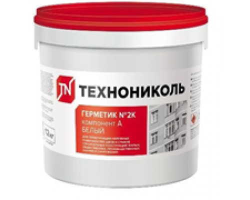 Герметик двухкомпонентный полиуретановый Технониколь 2К серый 12 кг.