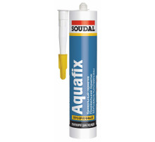 Герметик кровельный Soudal Aquafix / Аквафикс прозрачный 300 мл. 155934