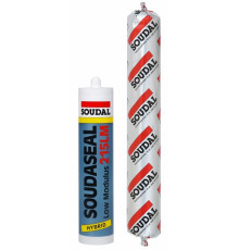 Герметик нейтральный низкомодульный Soudaseal 215LM бетон белый 290 мл 105022 Soudal