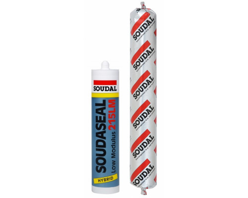 Герметик нейтральный низкомодульный Soudaseal 215LM бетон серый 290 мл 105023 Soudal