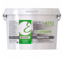 Герметик однокомонентный акриловый паропроницаемый для окон Ecoroom AS 12 белый 600 мл.