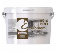 Герметик однокомпонентный акриловый для покрытий из древесины Ecoroom AS 16 PRO белый 600 мл.