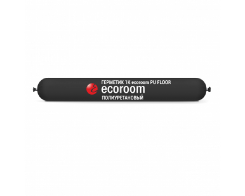 Герметик однокомпонентный полиуретановый для бетонных полов 1K Ecoroom PU FLOOR серый 600 мл.