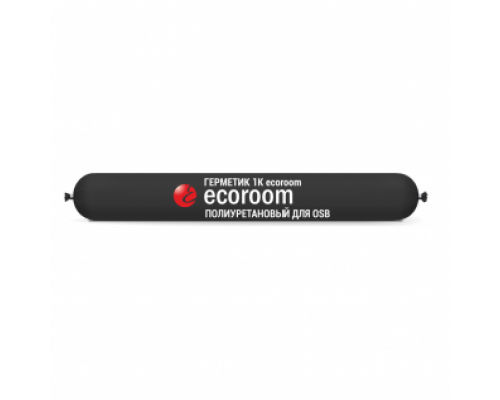 Герметик однокомпонентный полиуретановый для OSB 1K Ecoroom серый 600мл.