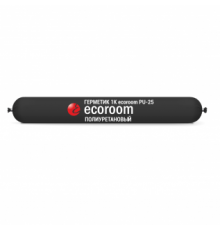 Герметик однокомпонентный полиуретановый для швов Ecoroom PU 25 белый 600 мл.