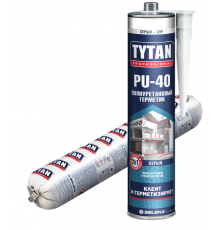 Герметик полиуретановый PU 40 белый 310 мл. Tytan Professional