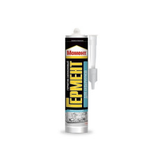 Герметик силиконовый для аквариумов Момент Гермент прозрачный 280 мл. Henkel