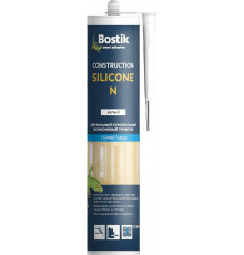 Герметик силиконовый нейтральный универсальный Bostik Construction Silicone N белый 310 мл.