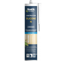 Герметик силиконовый нейтральный универсальный Bostik Construction Silicone N прозрачный 310 мл.