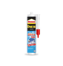Герметик Силиконовый "Момент Силикотек" белый 280 мл. Henkel 1652335