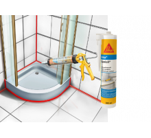 Герметик силиконовый санитарный Sanisil® прозрачный 300 мл. Sika