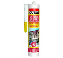 Герметик силиконовый универсальный бесцветный 300мл. 105905-Soudal