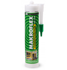 Герметик силиконовый универсальный "MAKROFLEX" AX104 прозрачный 290 мл. 