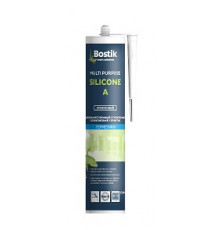 Герметик силиконовый универсльный Bostik Multi Purpose Silicone А прозрачный 280 мл.