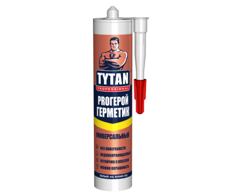 Герметик универсальный Tytan Professional Proгерой белый 280 мл.