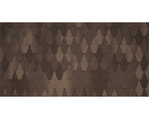 Гибкая черепица Tegola Premium Unica Castello 2,9 м2/упак. Radica di Noce 433