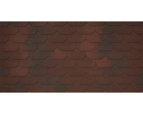 Гибкая черепица Tegola Premium Unica Liberty 2,9 м2/упак. Vite Rossa 415