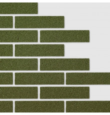Гибкий кирпич из мраморной крошки Mineral-K Папоротник 240 х 64 мм.