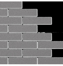 Гибкий кирпич из мраморной крошки Mineral-K Серый дым 240 х 64 мм.