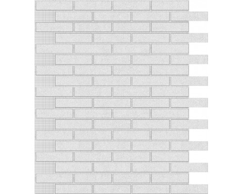 Гибкий кирпич на сетке Сенат-Групп Классик 1260 х 1100 мм. 1,26 м2.