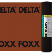 Гидро-ветрозащитная диффузионная мембрана DELTA-FOXX 1,5 х 50 м. 75 м2
