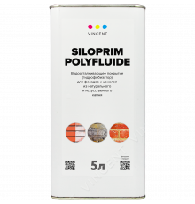 Гидрофобизатор профессиональный VINCENT SILOPRIM POLYFLUIDE  для фасадов и цоколей (5л)