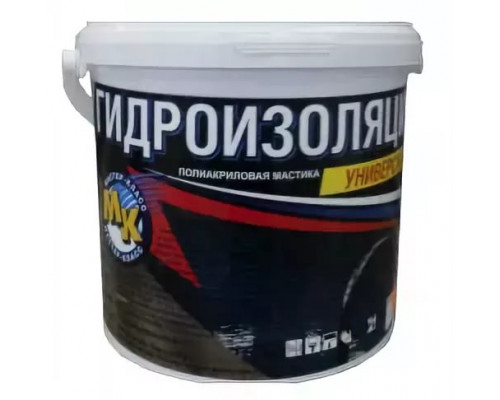 Гидроизоляционная мастика "МК" 5 кг.