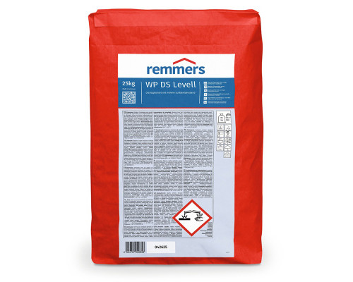 Гидроизоляционная шпатлевка с высокой сульфатостойкостью Remmers WP DS Levell 25 кг.