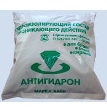Гидроизоляционная смесь для защиты деформационных швов Антигидрон ВЛ50 «Адгезив-уплотнитель» серый 25 кг.