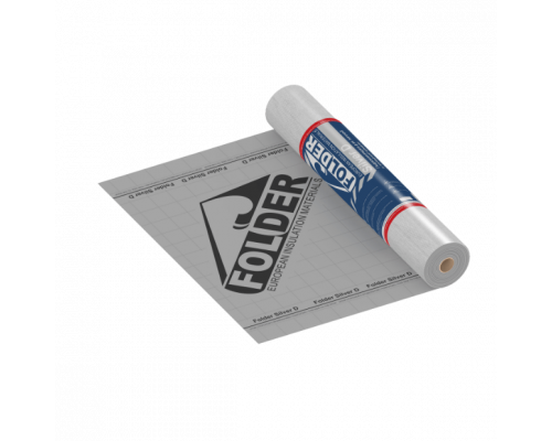 Гидроизоляция для кровли и фасада FOLDER Silver D 1,5 х 50 м. 75 м2