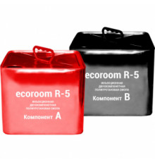 Гидроизоляция инъекционная двухкомпонентная полиуретановая смола Ecoroom R-5 21,5 кг.