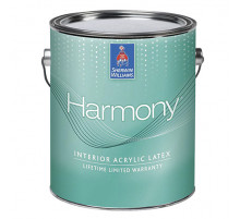 Гипоаллергеная краска Шервин Уильямс / Sherwin-Williams Harmony Interior Acrylic Latex матовая 3,785л.