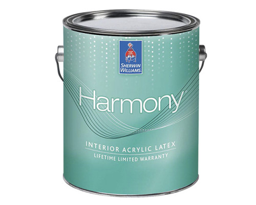 Гипоаллергеная краска Шервин Уильямс / Sherwin-Williams Harmony Interior Acrylic Latex матовая 3,785л.
