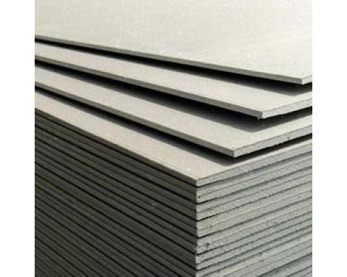 Гипсокартон стандартный Кнауф / Knauf 2500 х 1200 х 12,5 мм. 3 м2