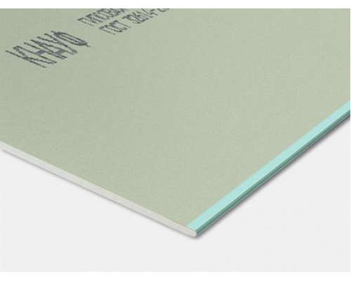 Гипсокартон влагостойкий ГКЛВ Кнауф / Knauf 3000 х 1200 х 12,5 мм. 3,6 м2