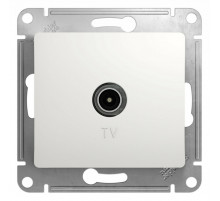 Glossa Белый Розетка TV коннектор, механизм | GSL000193 | Schneider Electric